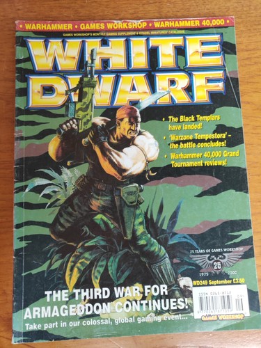 White dwarf magazine catachan - magazine,