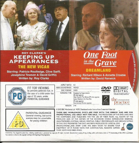 Daily mirror promo dvd - daily,