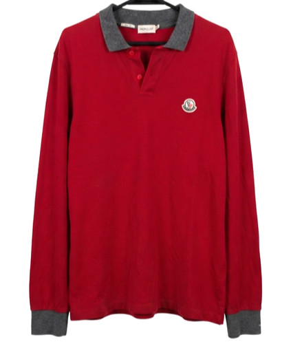 Men moncler red grey long - moncler, &