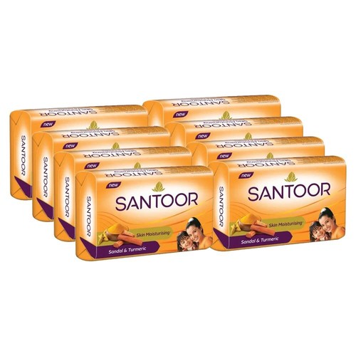 Santoor soap sandal turmeric - santoor,