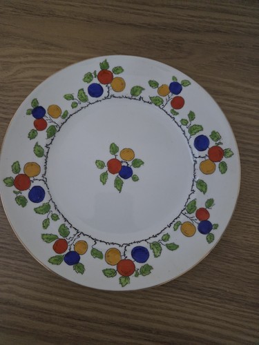 Vintage foley fruit pattern - ,