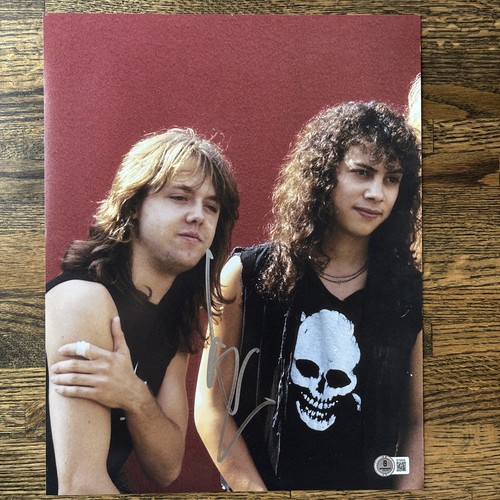 Lars ulrich signed - lars, metallica