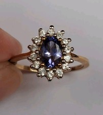 AAA TANZANITE  RING -   9ct