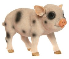 Baby piglet ornament - baby, statues