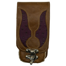 Leather Real Ostrich Skin