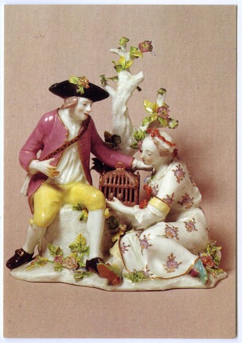 Postcard 1755 porcelain - c.,