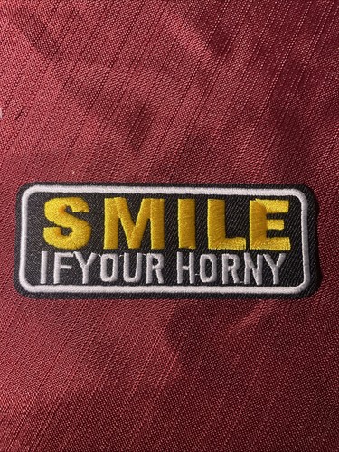 Smile your horny - smile, if