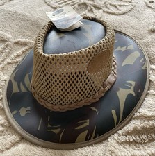 The Original ROGUE Handcrafted Safari HAT .Outdoor Gear. Camouflage Size Small