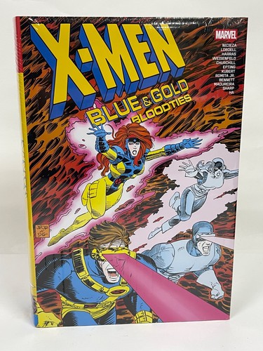 Men blue gold bloodties - x-men,