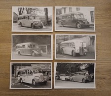 Vintage Bus coach photos x 6 -