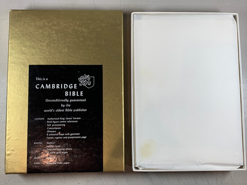 Wrapped nos vintage cambridge - nos,
