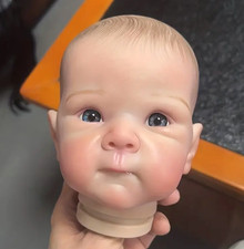 baby  Doll head 3D silicone