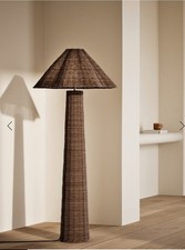 M&S Wicker Floor Lamp