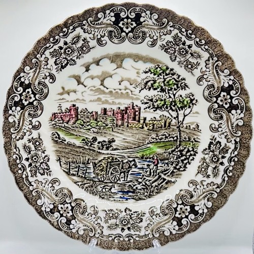 British anchor ironstone plate - anchor,