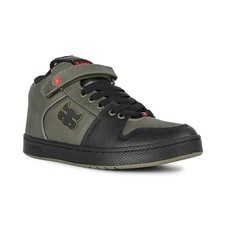 IPATH Grasshopper High-Top Skate Shoes - Green Waxed Canvas