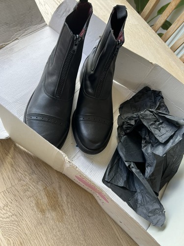 Paddock jodhpur leather boots - leather,