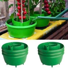 Tomato Bean Plant Patio Halos Plastic Grow Bag Watering Support Ring for Garden