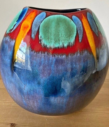 Poole pottery purse vase - poole,