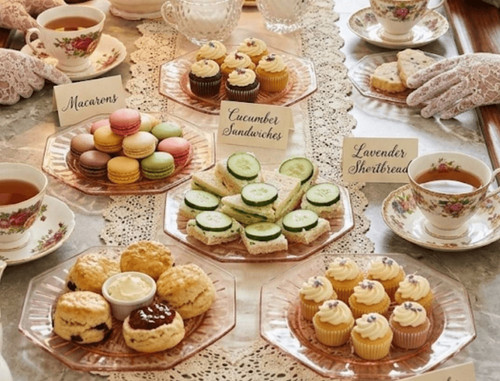 Depression era glassware set - era,