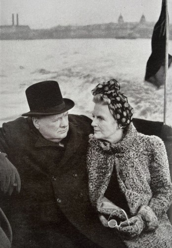 Winston churchill his wife - &,