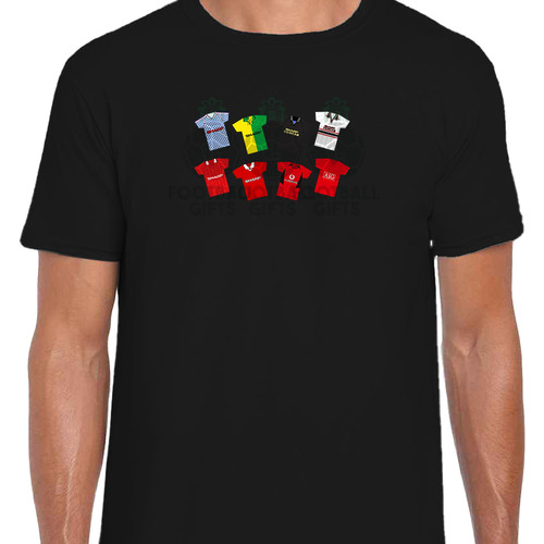 Man utd retro kits black - man,