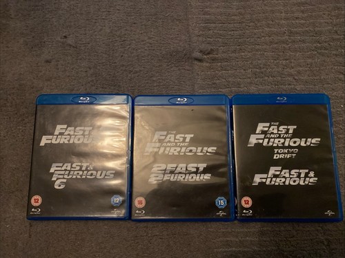Fast and furious blu - and, 1-6