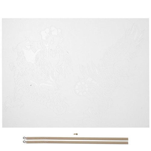 Shadow puppets dragon - shadow,