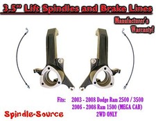 Inch lift spindles - spindles, fits
