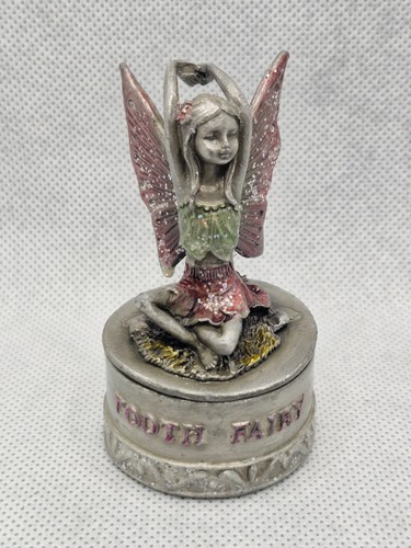 Pewter tooth fairy box - pewter,