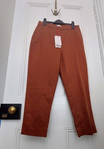 Brown trousers cotton precis - cotton,