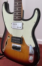 Fender Pawn Shop 72 Strat Stratocaster Sunburst With Sperzel Locking Tuners