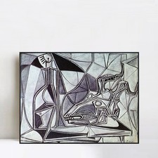 Framed Canvas Giclee Print