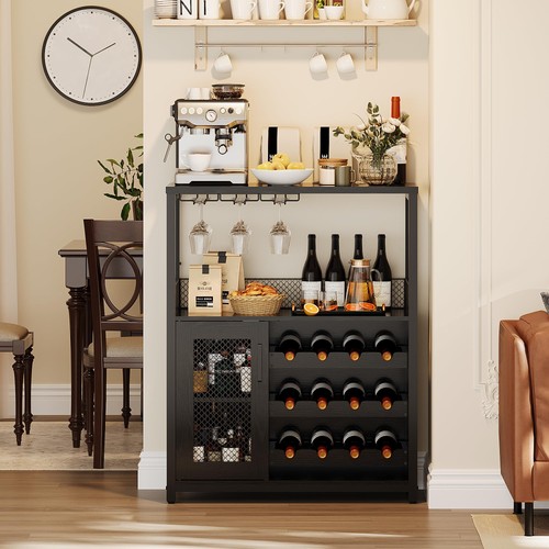 Wine bar cabinet led - cabinet, lights