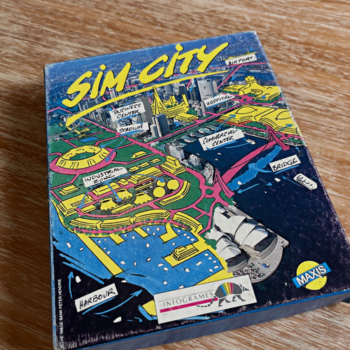 Sim city commodore - city, amiga