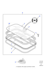 Land rover genuine - land, glass