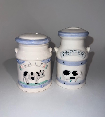 Vintage cow milk container - vintage,