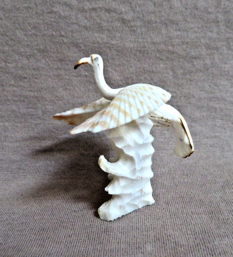 Native zuni antler - zuni, shell