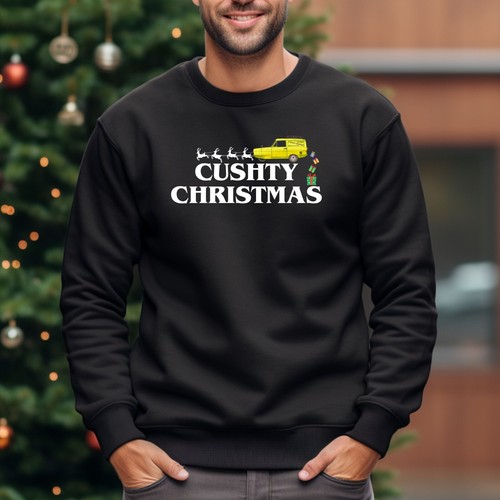 Christmas jumper cushty - christmas,