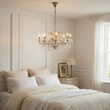 French 8 Arm Branch Antiqued