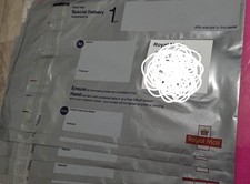 5 x PREPAID Royal Mail Grey