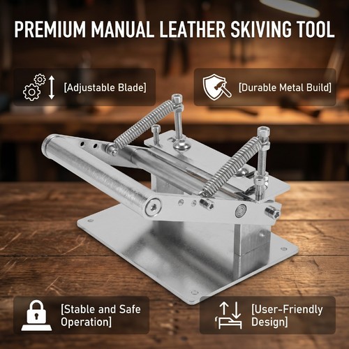 Manual leather skiver durable - leather,