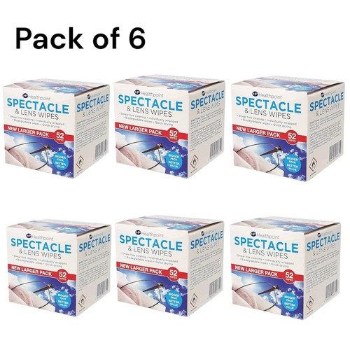 Spectacle lens cleaning - 6x,