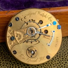 1881 Rockford 18S 9J Key Wind