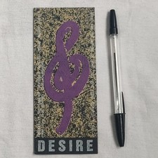 1989 Rave Flyer, Desire - Rave