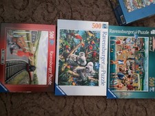 3 X 500 Ravensburger Jigsaw