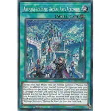 DUAD-EN054 Artmage Academic Arcane Arts Acropolis : Secret Rare : 1st Edition