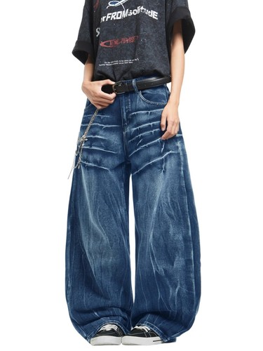 Men distressed baggy - distressed,