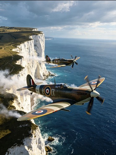 Raf spitfire flying - spitfire, 🇬🇧flying