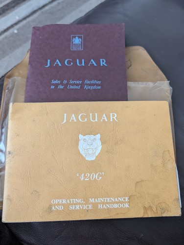 Jaguar 420g operating - 420g,