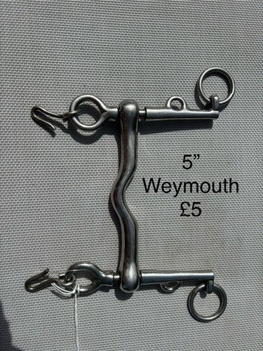 Weymouth bit - 5”,